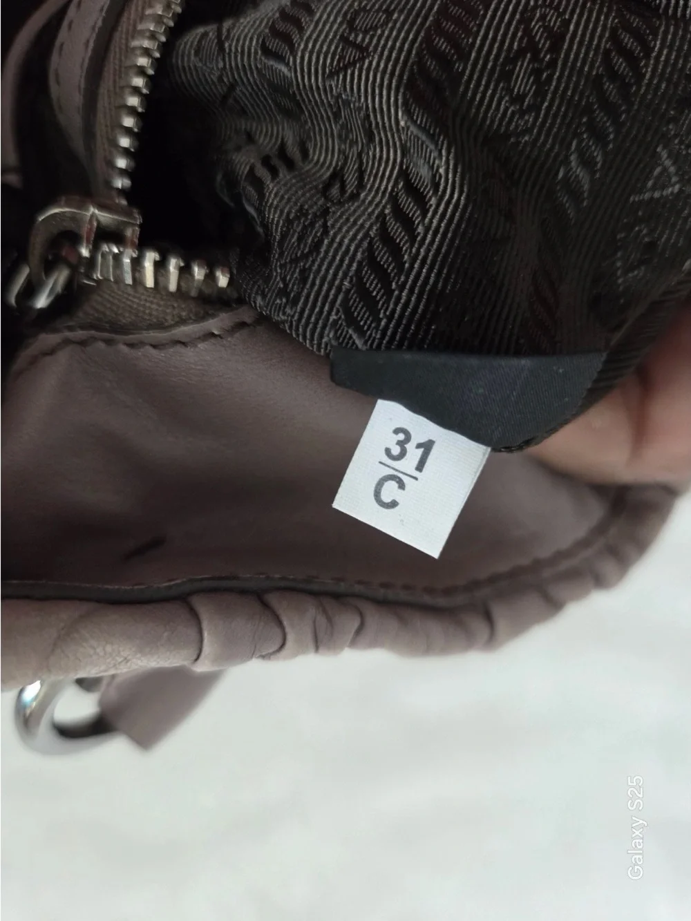 Prada Nappa Gaufre Leather Shoulder Bag